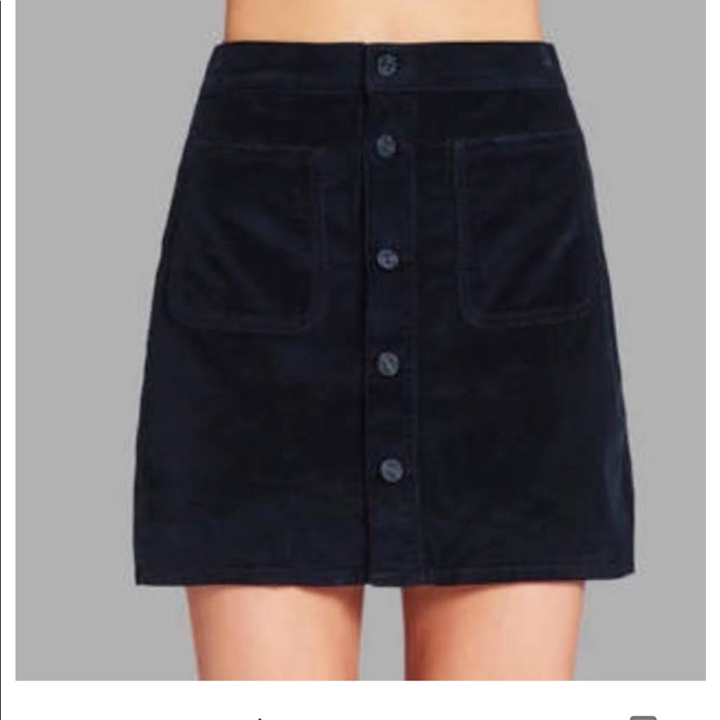 Mother Corduroy Skirt (Dark Navy) Sz 31